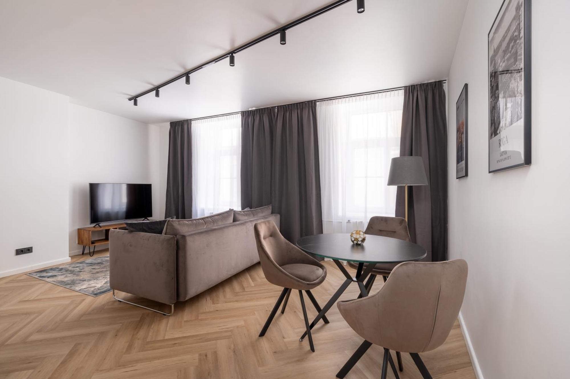 ריגה Mucenieku Street 1-Bedroom Stylish Apartment מראה חיצוני תמונה